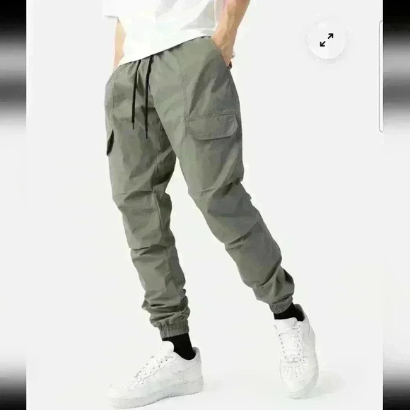 Black Taylor Green C7 Cargo Pants Size 30 - Picture 1 of 6